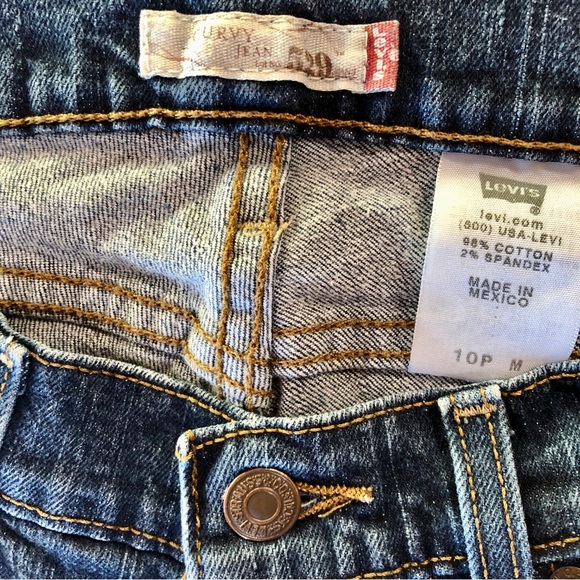 LEVI’S 529 Curvy Bootcut Mid-Rise Jeans (10P M) - Picture 5 of 17